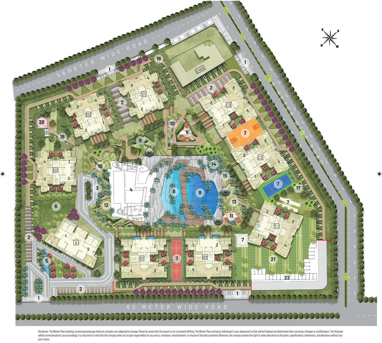 Master Plan floor plan, Jade County
