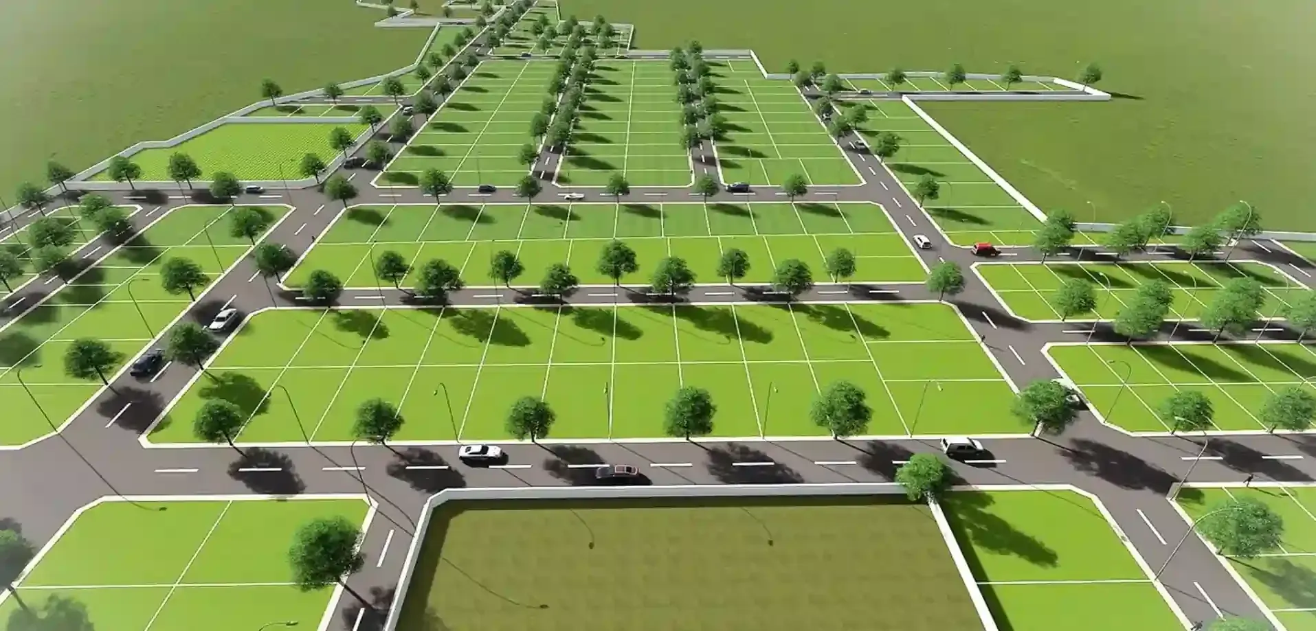 Plot Layout floor plan, Godrej Greenvale Estate