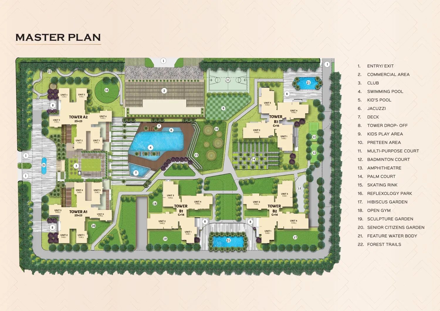 Master Plan floor plan, ACE Starlit
